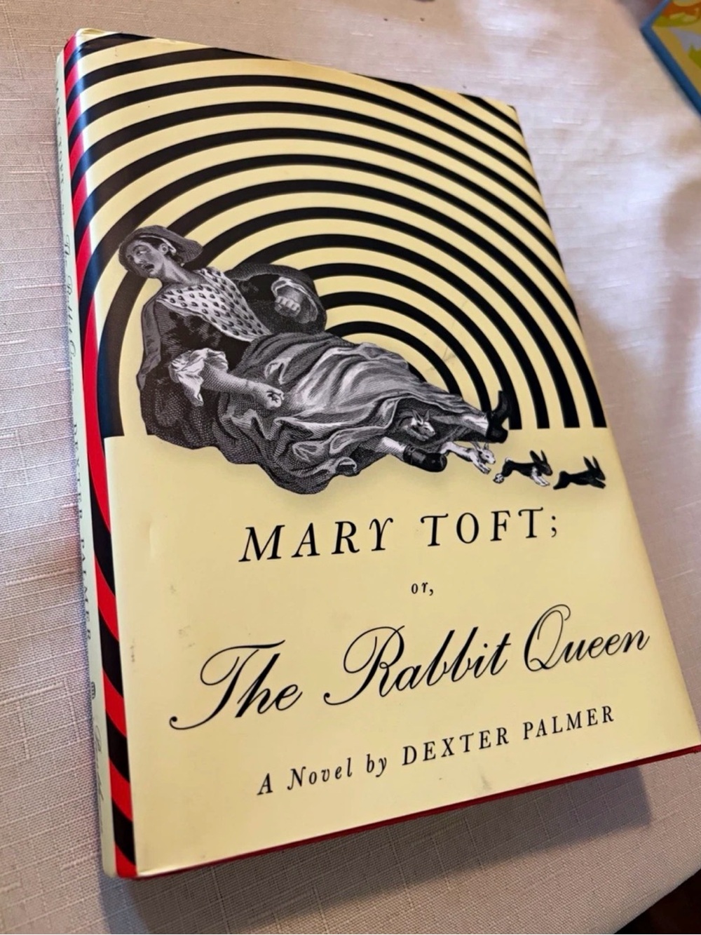 Mary Toft: The Rabbit Queen Hardcover Book - Yellow & Black